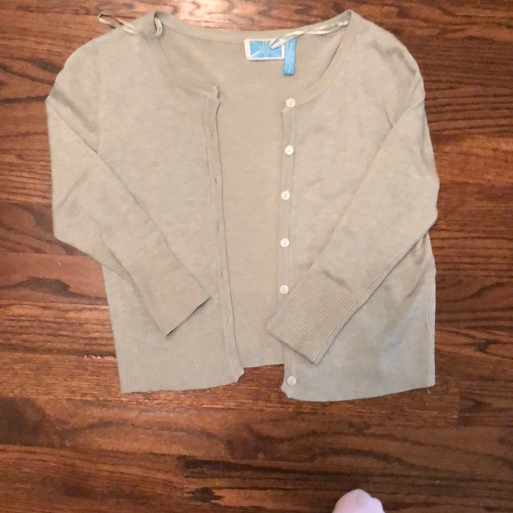 Mint/blue 3/4 sleeve cardigan bought in boutique